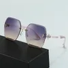 النظارات الشمسية 2023 جودة عالية للنساء الموضة reimless نظارات في الهواء الطلق الرياضة gafas de sol los hombres UV400