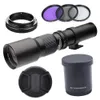 500mm-1000mm F8 Manual Telephoto Prime Lens with 2X Converter 3PCS 67mm Filters For Canon EOS Digital Rebel T4i T3i T2i 60Da 7D XT XTi Nikon Sony Pentax Olmpus Cameras