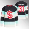 Maglia Seattle 10 Matty Beniers 2024 Winter Classic Kraken Andre Burakovsky Jamie Oleksiak Jared McCann Eberle Adam Larsson Vince Dunn Yanni Kailer Yamamoto