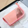 Cosmetic Bags Cases Portable Stand Zipper Mesh Makeup Bag Cosmetic Storage Toilet Pouch Ladies Brush Lipstick Holder Travel Organizer Neceser 231122