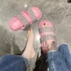 Summer Women's Platform Slippers High Quality Fashion Cute Beautiful Outdoor Shopping Casual Personality Beach Sandals