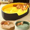 kennels pens Big Bed Pet Sleeping Bes Large Dogs Accessories Items Medium Waterproof Cushion Mat Supplies Kennel Products Home Garden 231123