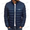 Men's Jackets The new Winter 2024 New Callaway embroidered high quality down jacket is warm and lightweight high street quality unisex T231123