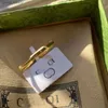 Anelli di design di lusso per donna uomo fashin trend marchio anello in oro rosa coppia argento sterling nuovo stile regalo di festa Personalizzato