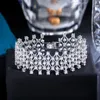 Link bransoletki Beaueen błyszczące okrągłe cz kamienie nets urok dla kobiet wieczornych imprez
