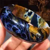 Bangle Natural Namíbia Blue Pietersite Gems Stone Crystal Fashion Bracelets Bangles Interior Diâmetro 57mm