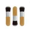 Professionell bambu Foundation Brush Powder concealer Blush Liquid Foundation Blush Angled Flat Top Base Liquid Cosmetics FY5572