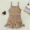 Rompers Baby Clothing for Girl Summer Kids Cloths 2023 Plestuits stuff أشياء أشياء أكمام رومبير ملابس خارجية 230422