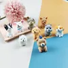 Ciondoli ApeUr 10 pz/pacco 3D Animale Bello Cane Resina Fit Gioielli FAI DA TE Che Fanno Accessori Cucciolo Portachiavi Ciondolo