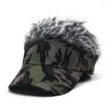 Visiere So Cool Camouflage Berretto da baseball con ala 2023 Summer Sunhat Uomo Donna Unisex-Adolescenti Cotton Snapback Caps Fashion Hip Hop Hat