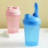 Water Bottles Sport Shaker Bottle 400ML Whey Protein Powder Mixing Bottle Sport Fitness Gym Shaker Outdoor Portable Plastic Drink Bottle 231122