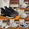 Designer sneakers springer bort sneaker casual skor läder tränare kvinnor män sko lyxiga sport casual skor överdimensionerad l cirkel logotyp 35-41