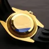 Męskie zegarek Automatyczny mechaniczny 8217 Ruch Sun Moon Designer Watches 41 mm Sapphire Business Wristood Wodoodporny 100m pływanie Montre de Luxe