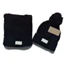 UG Scarf Hat Two Piece Set Autumn/Winter Warm Knit caps scarf