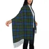 Bufandas Impresión personalizada Classic Tartan Plaid Bufanda Hombres Mujeres Invierno Otoño Cálido Cheque Geométrico Textura Chales Envolturas