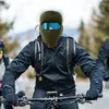 Capacetes de motocicleta à prova de vento, cobertura facial quente e absorvente de suor, máscara de ciclismo para inverno, outono, roupas esportivas, suprimentos
