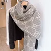 Luxury Designer Scarf Large Letter Scarf Senaste Hot Selling Touch Touch Suppless varm bekväm samlokal