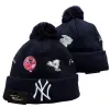 Mets Beanie New York Beanies SOX LA NY North American Baseball Team Side Patch Winter Wool Sport Knit Hat Skull Caps