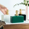Vloeibare zeepdispenser Lotion Badkamer Handdecoratie Flessenpers Goud Shampoo Ontsmettingsmiddel Keramiek Creatieve accessoires