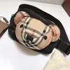 Childrens Girls Shoulder Little Bear Bags Classic B 브랜드 어린이 디자이너 크로스 바디 핸드백 소년 제로 지갑 지갑 CSD2311232