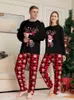 Passende Familien-Outfits, Weihnachten, passende Familien-Outfits, Pyjamas, Kleidungssets, Hirschmuster, Mutter, Kinder, Tochter, Weihnachten, Familien-Look, Nachtwäsche, Pyjamas 231123