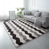 Dywany duże dywaniki do nowoczesnego salonu długi owłosiono dywan w sypialni futrzany dekoracja nordycka puszysta maty nocne podłogowe