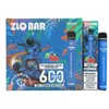 E Cigarettes Original 10% ZLQ BAR 600 Puff 550mah 0% Disposable Device Cigarette Electronic Cigarette 15 Flavors Local Warehouse