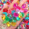 Embrulho de presente 50pcs jóias de cristal jóias de diamante tesouro pirata pirata adereços de confete de confete de casamento decoração de natal 2cm 230422