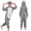 Pyjamas barn dinosaurie kigurumi tecknad baby pojkar sömnkläder söm panda enhörning jumpsuits flickor pijama barn onesie 231122