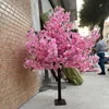 30 Stil kan välja) Artificial Cherry Blossom Tree Floor Simulation Flower Ornament Stor Peach Tree Wedding Home Outdoor Garden Hotel Decoration Wedding Stage