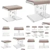 Living Room Furniture Modern Lucite Piano Bench Clear Stool Fashion Acrylic Chair Drop Delivery Home Garden Dh2Vh