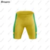 Racing Sets Brasilien Outdoor Sports Radtrikot Set Atmungsaktiv Mannschaftssport Fahrrad Herrenbekleidung Kurzes Fahrrad