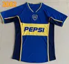 Boca Retro Soccer Jersey 84 95 96 97 98 Maradona Roman Caniggia Riquelme 1997 2002 Palermo Football قمصان Maillot Camiseta de Futbol 99 00 01 02 03 04 05 06