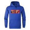 Heren Hoodies Sweatshirts 2023 Herfst/Winter Merk Trui Losse Ontspannen Comfortabele Hoodie Gepersonaliseerde Anime Print Fleece Jas FHX4