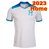 2023 Équipe nationale du Honduras Maillots de football pour hommes LOZANO ELIS ARRIAGA PEREIRA QUIOTO PALMA Accueil Blanc 3ème Chemises de football