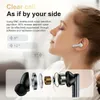 Long Standby Ultra TWS Wireless Headset i öron Dubbel Brusreducering Bas Earphone Sports Business Ring utomhus för Android iOS