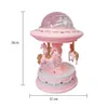 Led Rave Toy Baby Luminous Toys Starry Light Night Carousel Music Box Player Projector Lamp Kids LED Sleep Appease Lights Gifts 231123