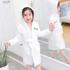 Handtücher Roben Baby Robe Hoodies Mädchen Jungen Nachtwäsche Winter Badetücher Kinder Weichen Bademantel Pyjamas Kinder Kleidung Warme HomewearL231123