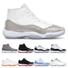 11s chaussures de basket-ball pour hommes 11 Animal Instinct Legend Blue bas 25e anniversaire Bred Concord Space Jam femmes baskets de sport entraîneur