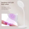 Tırnak kurutucuları mini 16W kurutucu makinesi taşınabilir LED UV Manikür lambası Ev kullanımı USB kablosu ile kurutma cilası verniği