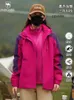 Camel Arcterys Jackets Designer Coats Windproof and Waterproof outdoor sports clothing Western Region Outdoor Charge Coat Womens Detachable Two Piece Windproof W