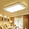Plafonniers rectangulaires salon moderne minimaliste lampe à LED nid chambre atmosphère créative étude