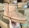 Botas Lies Ultra Boot Designer Mulher Plataforma Neve Austrália Pele Quente Sapatos Real Couro Chesut Tornozelo Fofo