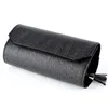 Storage Bags Small Jewelry Roll Case With Supple Leather Material For Management