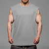 Tampo masculino Mesh Mesh Gym Roupas de ginástica Ele treino de trepadeira mangas camisa de fitness sportswear cenas de fitness cenas de gestas