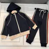 vestiti per bambini Set con cappuccio per bambini Maglione per bambini piccoli Set di abbigliamento Ragazzi Ragazze tuta da ginnastica per bambini Pantaloni da cappotto