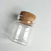 Bouteilles de stockage 36 x 50 ml Flacons en verre transparent vides avec bouchon en liège Pot souhaitant cadeau 47 50 mm
