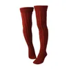 Women Socks Girls Thigh High Knit Leg Stocking Long Warmers Knee Cable Boot Over Extra