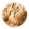 Zegary ścienne Morskie Starfish Marine Creature Pvc Clock Dekoracja salonu nowoczesna design dom dekor cyfrowy