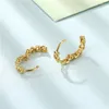 Brincos de argola 2023 clipe pequeno da moda para mulheres meninas homens colorido dourado redondo círculo de jóias de jóias por atacado